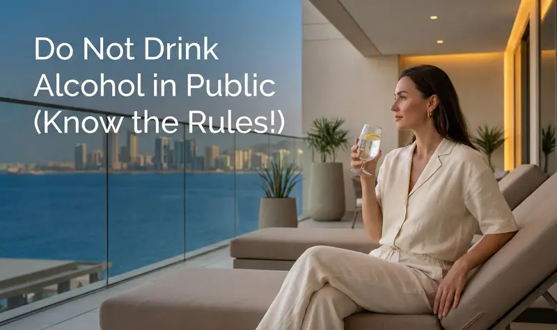 Do Not Drink Alcohol in Public 