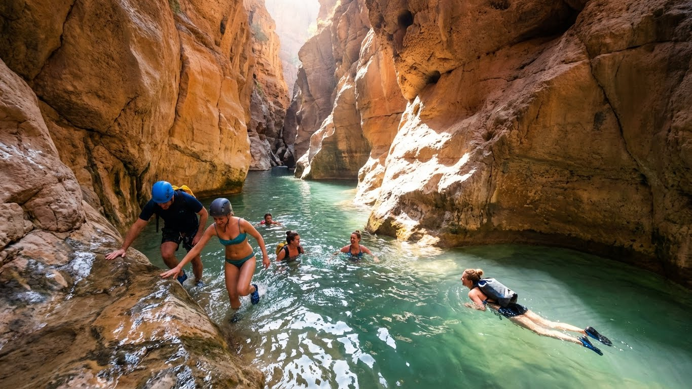 Wadi Shab – Bimma Sinkhole – Romantic cave