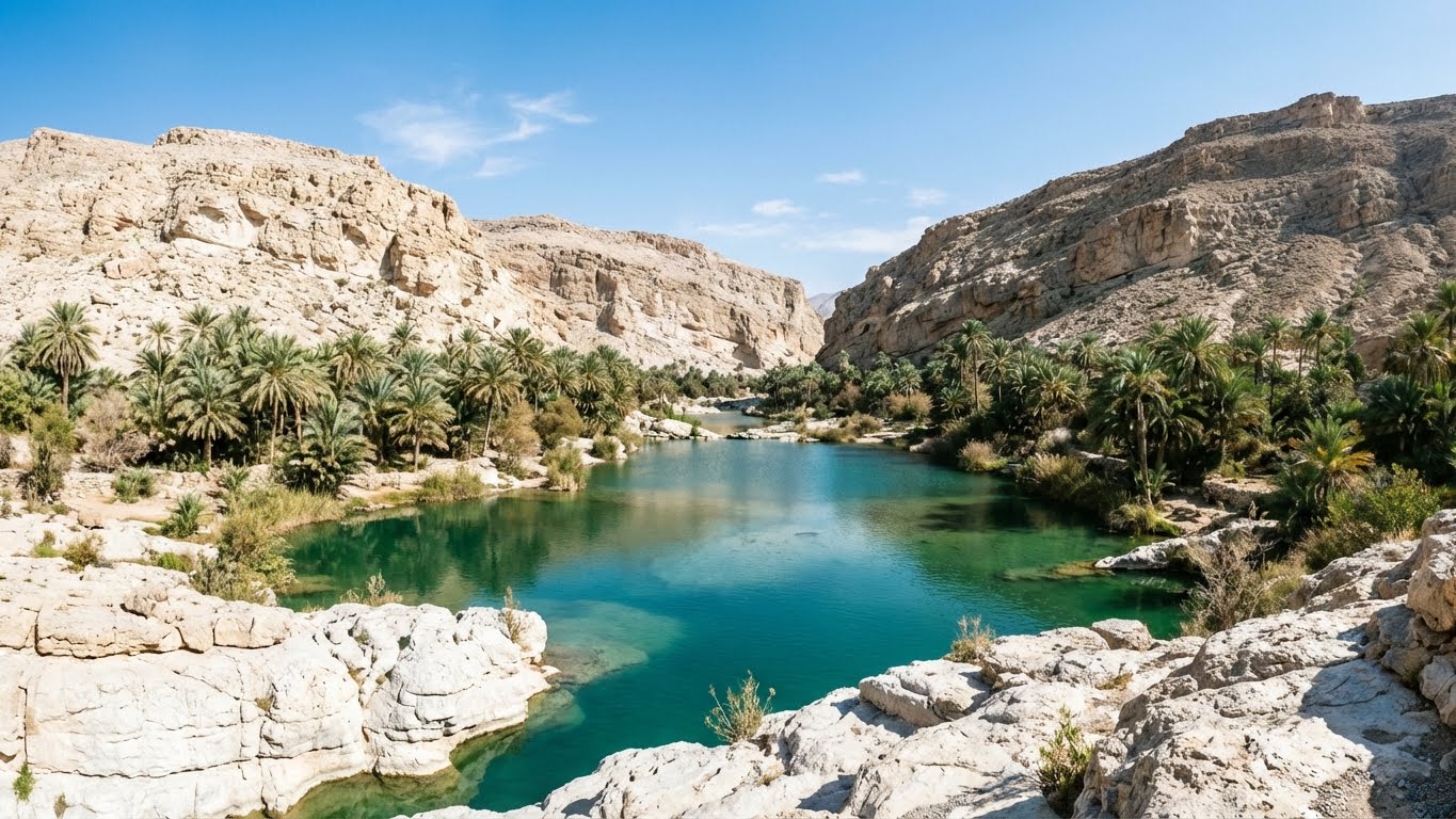 Wadi Bani Khalid + Wadi Hawer